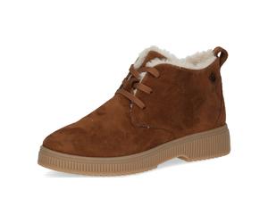 Caprice SchnürWf Cognacsuede für Damen, braun, Größe 39 EU