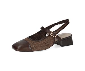 Caprice SLingBraunKombi für Damen, braun, Größe 37 EU / 4 UK