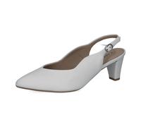 Caprice Slingpumps für Damen, weiß, Größe 38 ½ EU / 5,5 UK