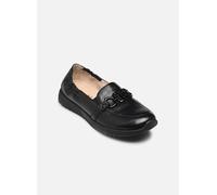 CAPRICE Damen Slipper aus Leder Bequem, Schwarz (Black Nappa), 39 EU