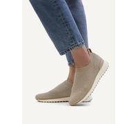 CAPRICE Damen Slip On Sneaker ohne Schnüren zum Schlupfen, Beige (Sand Knit), 39 EU