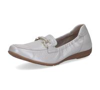 Caprice Damen-Slipper PEARL PERLATO DEER Weiß Größe 37
