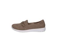 Caprice Damen-Slipper Mud Suede aus Leder Braun Größe 36