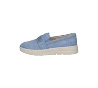 Caprice Slipper Veloursleder Mittelblau - 39