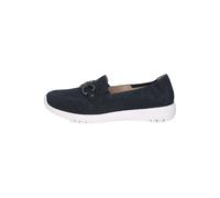 Caprice Slipper Ocean Suede Damen Veloursleder Blau Größe 36
