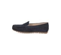 Slipper CAPRICE Gr. 37, blau (dunkelblau) Damen Schuhe Slip ons mit schönem Zierriegel (48499157-37)