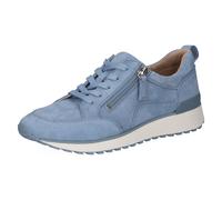 Caprice Sneaker 23702 (Leder, mit seitlichen Reissverschluss) blau Damen, Größe Euro (US) 39
