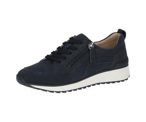Caprice Sneaker 23702 (Leder, mit seitlichen Reissverschluss) oceanblau Damen, Größe Euro (US) 42