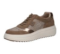 Caprice Sneaker 23711 (Leder) taupe/braun Damen, Größe Euro (US) 39