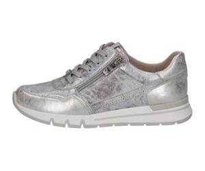 Caprice Sneaker 23750 (Leder, mit seitlichen Reissverschluss) grau Damen, Größe Euro (US) 37