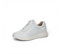 Caprice Sneaker 23755 (Leder, mit seitlichen Reissverschluss) weiss Damen, Größe Euro (US) 38