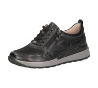 Caprice Sneaker 23760 (Leder, mit seitlichen Reissverschluss) schwarz Damen, Größe Euro (US) 37