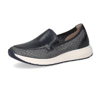 CAPRICE Damen Sneaker flach, Blau (Ocean Comb), 39