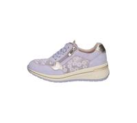 Sneaker CAPRICE "Caprice Sneaker Leder/Textil", Damen, Gr. 38, lavender, Leder, Textil, Schuhe Sneaker (29097136-38) lavender