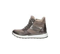 Sneaker CAPRICE "Caprice Sneaker Leder/Textil", Damen, Gr. 38, taupe, Leder, Textil, Schuhe (72632756-38) taupe