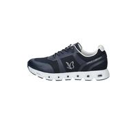 Caprice Damen Sneaker flach mit Schnürsenkeln vegan Blau (Ocean Comb) 37 EU