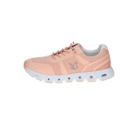 CAPRICE Damen Sneaker flach mit Schnürsenkeln Vegan, Rosa (Peach Comb), 39 EU