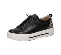 Caprice Slip-On Sneaker 90310040 Damen Veloursleder schwarz mit Gummizügen Größe 40,5