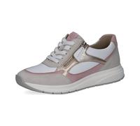 Caprice Sneaker Leder Weiß/Rosa - 41