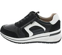 Caprice sportlicher Schnürer Schwarz - Schwarz / 38