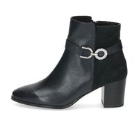 Stiefelette CAPRICE, Damen, Gr. 40, dunkelblau kombiniert, Leder, Schuhe (21838338-40) dunkelblau kombiniert