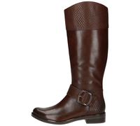 Stiefel CAPRICE "Caprice Stiefel Leder", Damen, Gr. 38,5, dunkelbraun, Leder, Schuhe (10397226-38,5) dunkelbraun