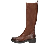 CAPRICE Damen Stiefel mit Absatz Kniehoch mit Reißverschluss, Braun (Cognac Comb), 40.5 EU