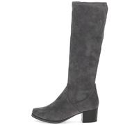 Stiefel CAPRICE Gr. 39, XS-Schaft, grau (dunkelgrau) Damen Schuhe Schlupfstiefel mit Stretch-XS-Schaft, schmale Form (68493267-39)