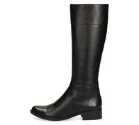 Stiefel CAPRICE Gr. 37, Normalschaft, schwarz Damen Schuhe Lederstiefel im zeitlosen Design (25490819-37)