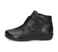 Caprice Damen-Stiefelette 26457 Comfort Leder Warmfutter BLACK NAPPA Größe 39