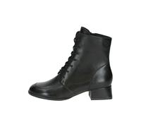 Schnürstiefelette CAPRICE "Caprice Stiefelette Leder", Damen, Gr. 38,5, schwarz, Leder, Schuhe Schnürstiefelette (70334939-38,5) schwarz