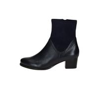 Stiefelette CAPRICE "Caprice Stiefelette Leder/Textil", Damen, Gr. 36, blau (ocean), Leder, Textil, casual, Schuhe (31652607-36) ocean