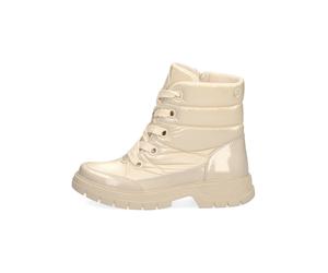 Caprice Stiefelette Lederimitat Beige - 38,5