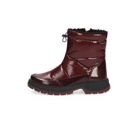 Caprice Stiefelette Lederimitat Bordeaux Warmfutter - 41