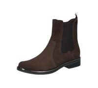 CAPRICE Stiefelette Materialmix Leder/Textil G-Weite | 9-25304-41 - Reißverschluss, Atmungsaktiv, Blockabsatz 3,5 cm