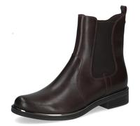 CAPRICE Stiefelette Materialmix Leder/Textil G-Weite | 9-25304-41 - Reißverschluss, Atmungsaktiv, Blockabsatz 3,5 cm