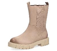 Caprice - Stiefelette mit Reißverschluß beige TAUPE NUBUC - Gr. - 36