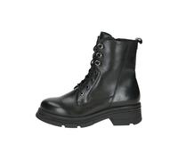 Caprice Stiefelette 9-25218-43/022 Damen Nappaleder Schnürung Reißverschluss G-Weite Schwarz Gr. 37