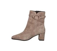Caprice Stiefelette Veloursleder Taupe Warmfutter - 36