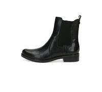 CAPRICE Damen Chelsea Boots Kleiner Absatz Elegant, Schwarz (Black Nappa), 37 EU