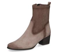 Caprice Women Boot Heel Materialmix aus Leder und Textil | 9-25302-47 - Reißverschluss, Atmungsaktiv, CAP Stretch, Blockabsatz 5,5 cm, CAP Antishokk
