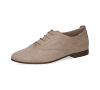 Caprice Halbschuhe Veloursleder Beige - 38