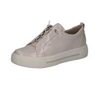 CAPRICE Damen Sneaker aus Leder, Weiß (Snow Naplak), 42