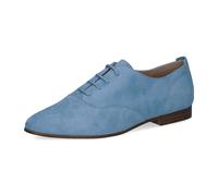 Caprice Halbschuhe Veloursleder Blau - 41