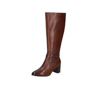 Caprice Women Long Boot Heel Leder | 9-25528-47 - Reißverschluss, Memotion, Blockabsatz 6,5 cm, CAP Antishokk