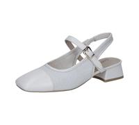 CAPRICE Damen Pumps mit Absatz, Gelb (Vanilla/OFFWH.), 37