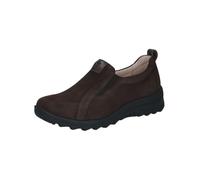 Caprice Women Slipper Materialmix aus Leder und Synthetik | 9-24755-47 - , Waschbares Wechselfußbett, kein Absatz 4,5 cm
