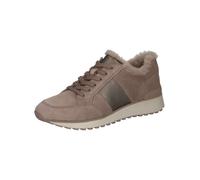 Caprice Women Sneaker Low Leder | 9-23706-47 - Schnürung, Reißverschluss, Atmungsaktiv, kein Absatz 4 cm