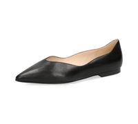 Caprice Women's 9-9-22110-28 Ballet Flat, BLACK NAPPA, 4 UK