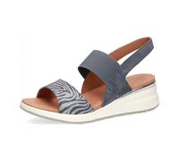 Caprice Woms Sandals für Damen, blau, Größe 39 EU